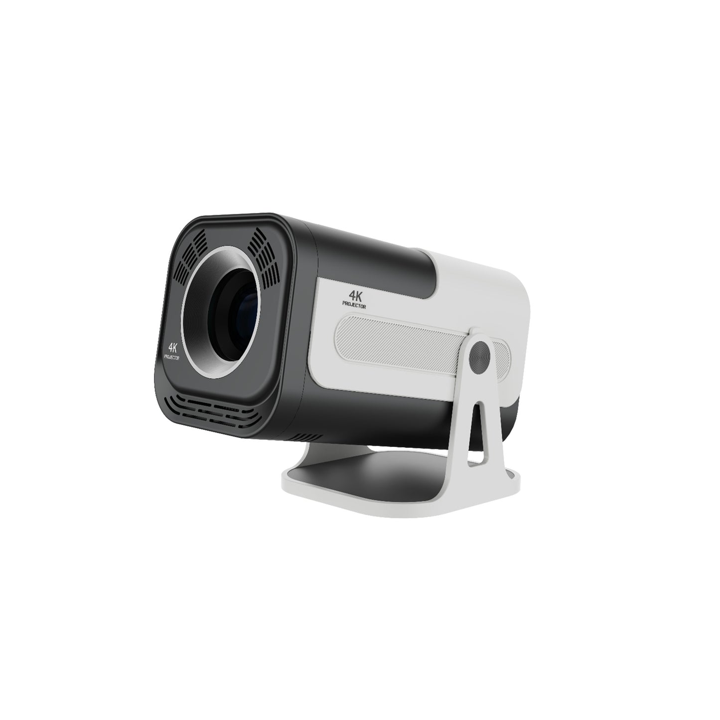 4K home theater projector with adjustable stand and HD short-throw lens — YLEEGS JY320 model