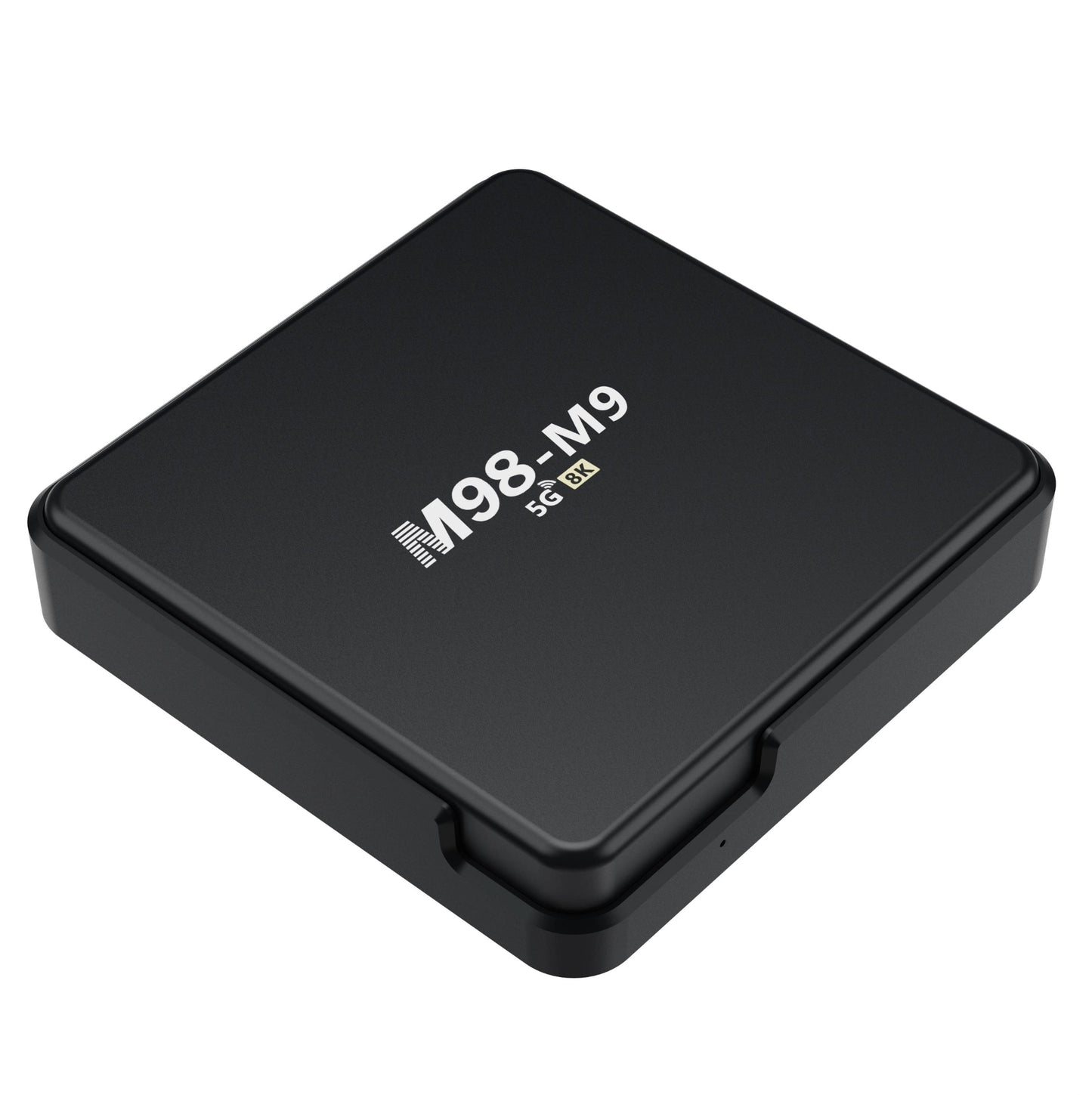 Black rectangular device with 'M98-M9' branding on a white background