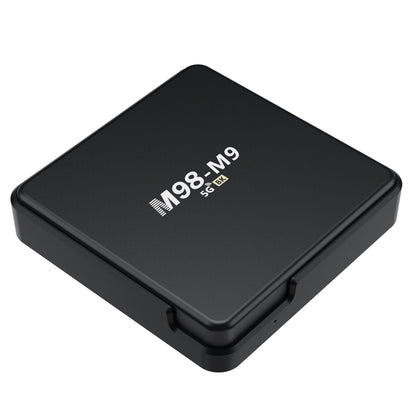 Black rectangular device with 'M98-M9' branding on a white background