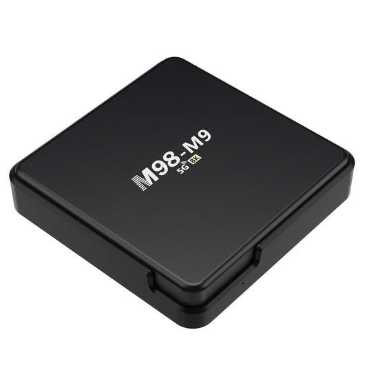 Black rectangular device with 'M98-M9' branding on a white background