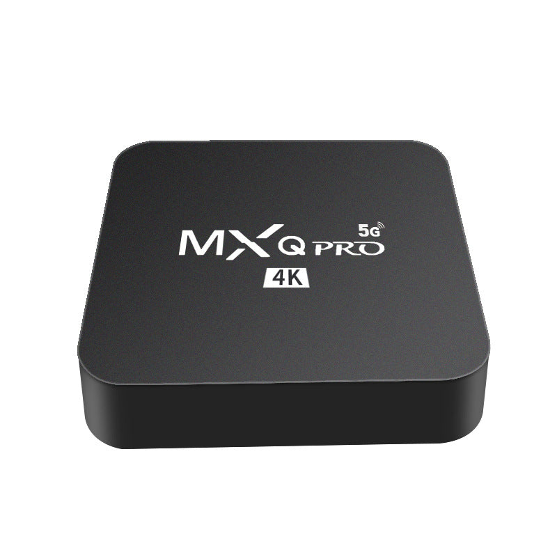 MXQ Pro 5G 4K , black smart streaming media player for ultra HD video and home entertainment system