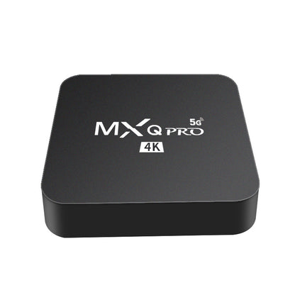 MXQ Pro 5G 4K , black smart streaming media player for ultra HD video and home entertainment system